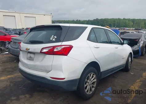 2019 Chevrolet Equinox Ls z USA, uszkodzony, nr VIN 2GNAXHEVXK6136205